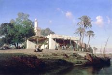 On the Banks of the Nile, 19th Century-Prosper Georges Antoine Marilhat-Giclee Print