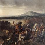 Roger I of Sicily at the Battle of Cerami in 1061-Prosper Lafaye-Premium Giclee Print