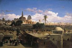 Arabs and Camels at Rest, 1847-Prosper Marilhat-Giclee Print