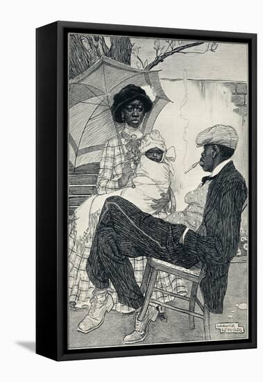 Prosperity - Stage Vi, C1920-Warwick Reynolds-Framed Premier Image Canvas