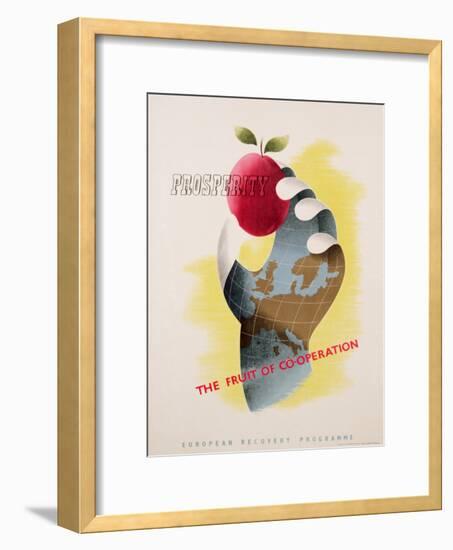 Prosperity - the Fruit of Co-Operation-null-Framed Giclee Print