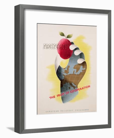 Prosperity - the Fruit of Co-Operation-null-Framed Giclee Print