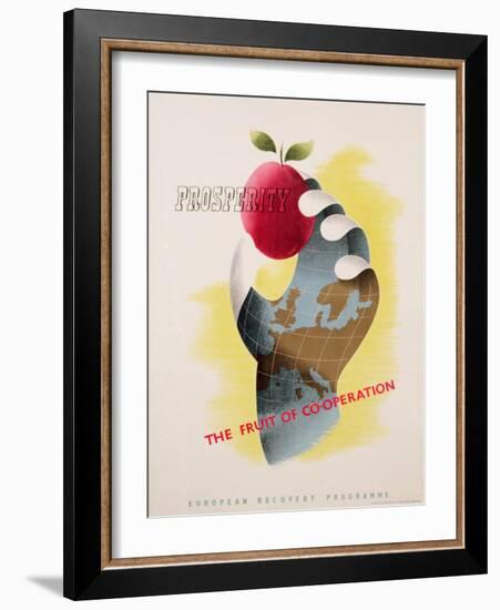 Prosperity - the Fruit of Co-Operation-null-Framed Giclee Print