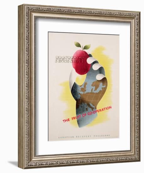 Prosperity - the Fruit of Co-Operation-null-Framed Giclee Print