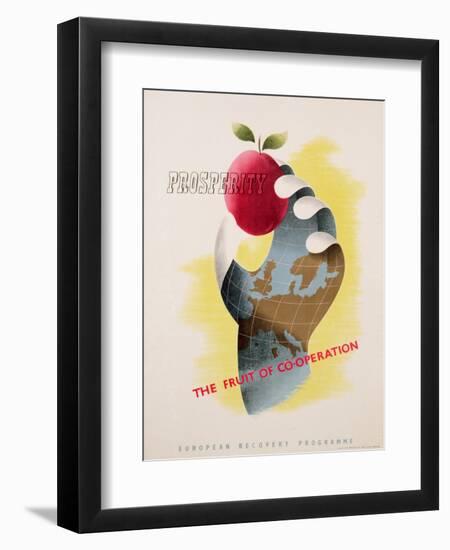 Prosperity - the Fruit of Co-Operation-null-Framed Giclee Print