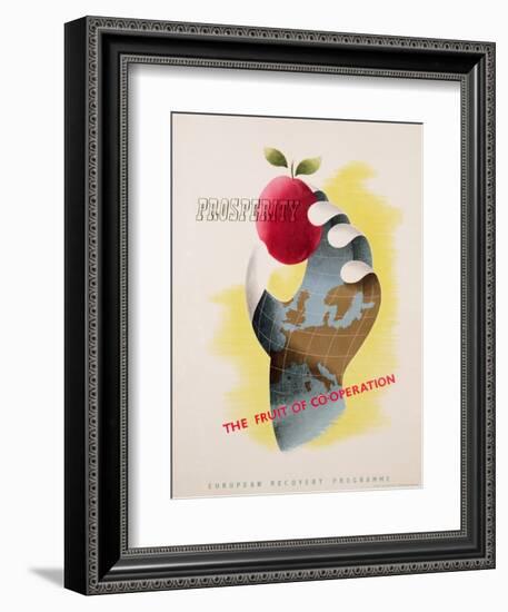 Prosperity - the Fruit of Co-Operation-null-Framed Giclee Print