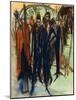 Prostitute, Friedrichstrasse, Berlin (Berlin Street Scene)-Ernst Ludwig Kirchner-Mounted Giclee Print