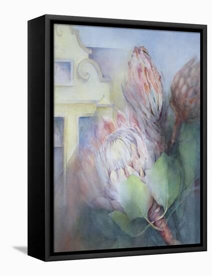 Protea at Stellenbosch, 1992-Karen Armitage-Framed Premier Image Canvas