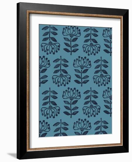 Protea Blooms-null-Framed Giclee Print