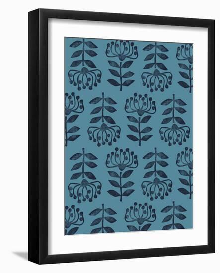 Protea Blooms-null-Framed Giclee Print