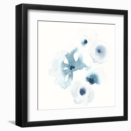 Protea Blue IV-June Vess-Framed Art Print