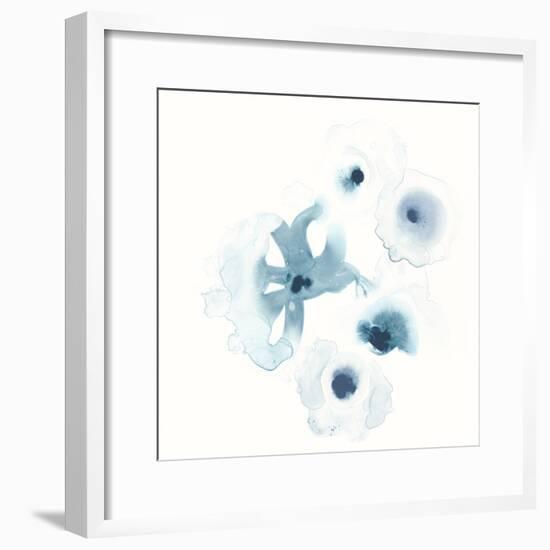 Protea Blue IV-June Vess-Framed Art Print