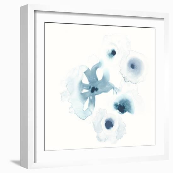 Protea Blue IV-June Vess-Framed Art Print