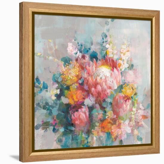 Protea Bouquet-Danhui Nai-Framed Stretched Canvas