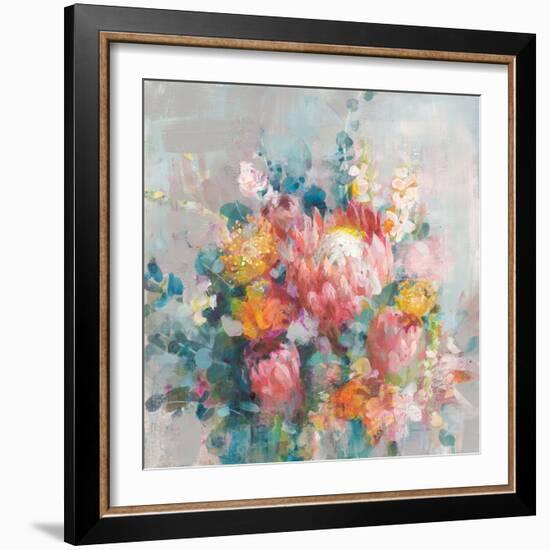 Protea Bouquet-Danhui Nai-Framed Art Print