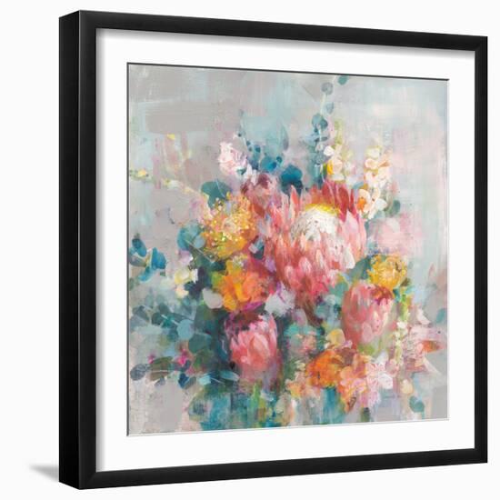 Protea Bouquet-Danhui Nai-Framed Art Print