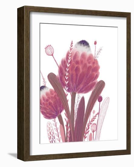 Protea Posy-Larisa Hernandez-Framed Giclee Print