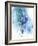 Protea Wash - Blue-Paula Mills-Framed Giclee Print