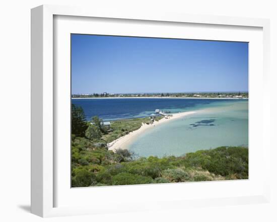 Protected Bird Sanctuary, Penguin Island, Western Australia, Australia-Ken Gillham-Framed Photographic Print