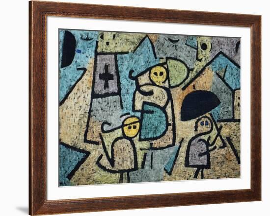 Protected Children-Paul Klee-Framed Giclee Print