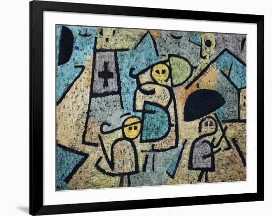 Protected Children-Paul Klee-Framed Giclee Print