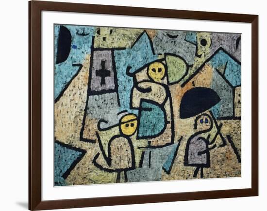 Protected Children-Paul Klee-Framed Giclee Print