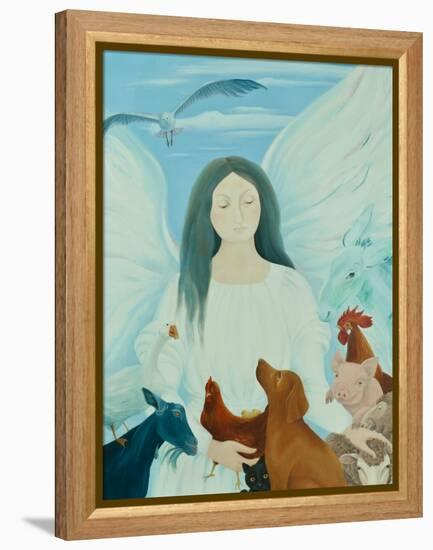 Protecting Angel, 2012-Magdolna Ban-Framed Premier Image Canvas