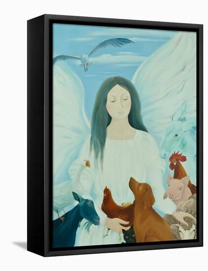 Protecting Angel, 2012-Magdolna Ban-Framed Premier Image Canvas