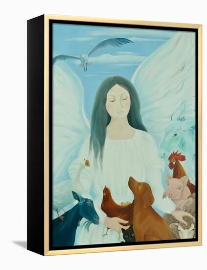 Protecting Angel, 2012-Magdolna Ban-Framed Premier Image Canvas