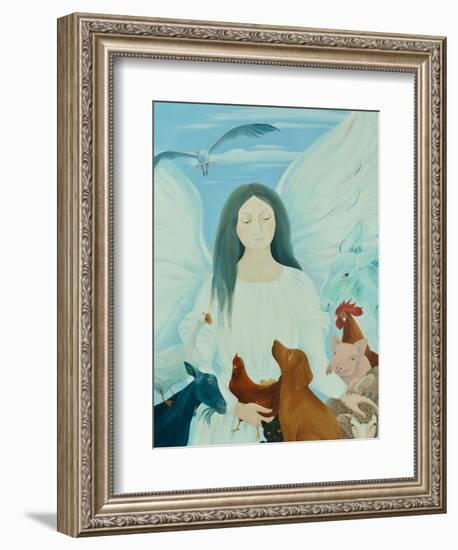 Protecting Angel, 2012-Magdolna Ban-Framed Giclee Print