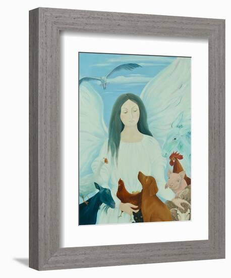 Protecting Angel, 2012-Magdolna Ban-Framed Giclee Print