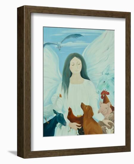 Protecting Angel, 2012-Magdolna Ban-Framed Giclee Print