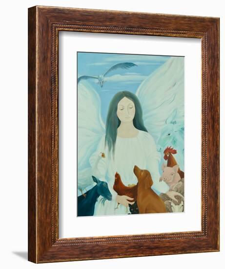 Protecting Angel, 2012-Magdolna Ban-Framed Giclee Print