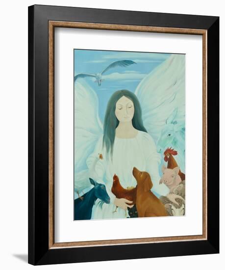 Protecting Angel, 2012-Magdolna Ban-Framed Giclee Print