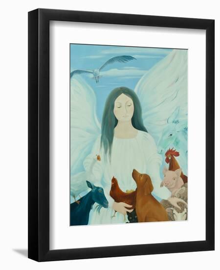 Protecting Angel, 2012-Magdolna Ban-Framed Giclee Print