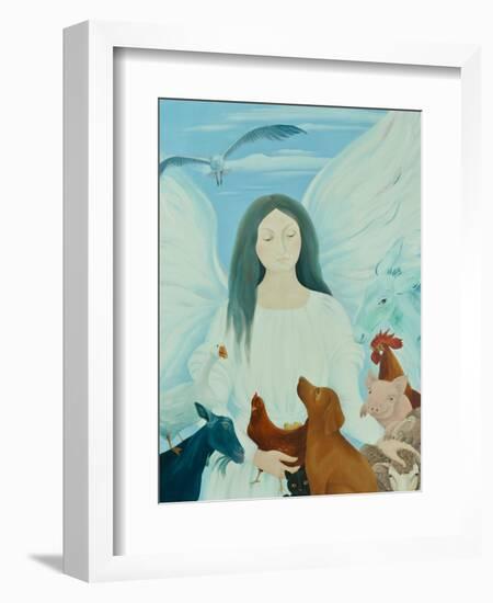 Protecting Angel, 2012-Magdolna Ban-Framed Giclee Print