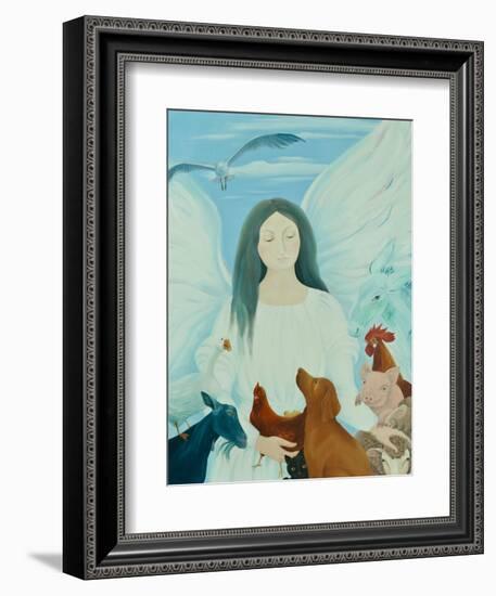 Protecting Angel, 2012-Magdolna Ban-Framed Giclee Print