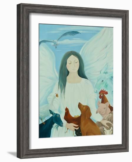 Protecting Angel, 2012-Magdolna Ban-Framed Giclee Print