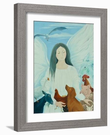 Protecting Angel, 2012-Magdolna Ban-Framed Giclee Print