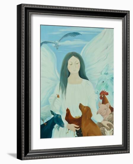 Protecting Angel, 2012-Magdolna Ban-Framed Giclee Print