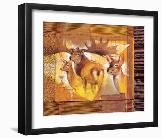 Protecting Power-Joadoor-Framed Art Print