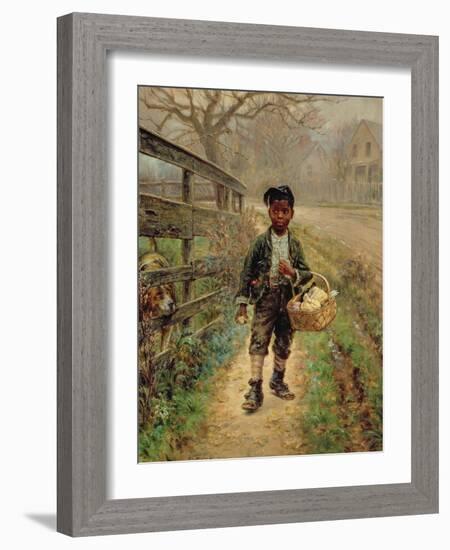 Protecting the Groceries, 1886-Edward Lamson Henry-Framed Giclee Print