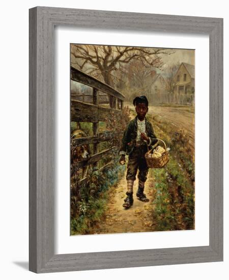 Protecting the Groceries-Edward Lamson Henry-Framed Giclee Print