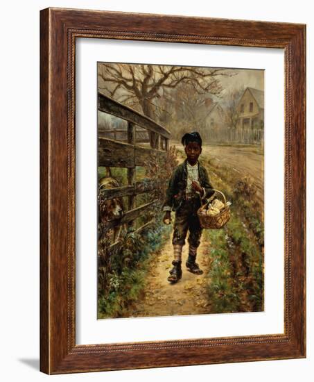 Protecting the Groceries-Edward Lamson Henry-Framed Giclee Print