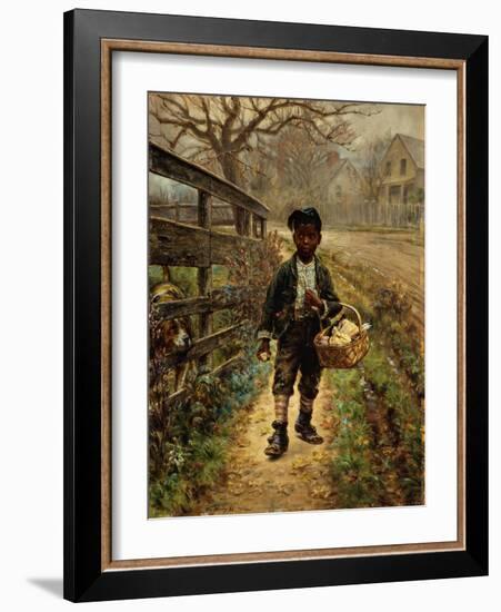 Protecting the Groceries-Edward Lamson Henry-Framed Giclee Print