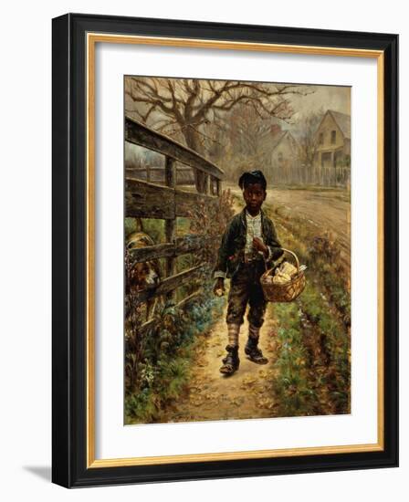 Protecting the Groceries-Edward Lamson Henry-Framed Giclee Print
