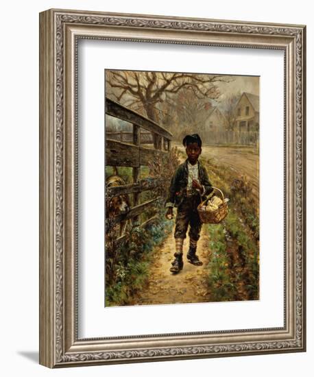 Protecting the Groceries-Edward Lamson Henry-Framed Giclee Print