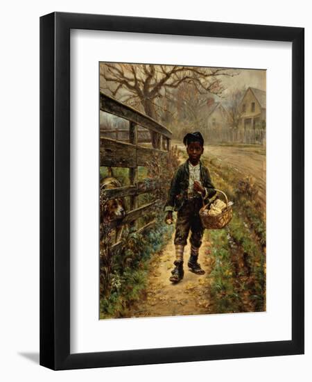 Protecting the Groceries-Edward Lamson Henry-Framed Giclee Print