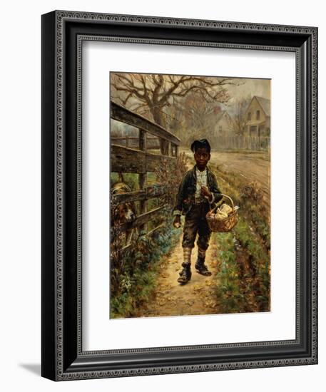 Protecting the Groceries-Edward Lamson Henry-Framed Giclee Print