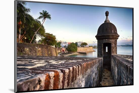 Protection of San Juan Harbor, Puerto Rico-George Oze-Mounted Photographic Print
